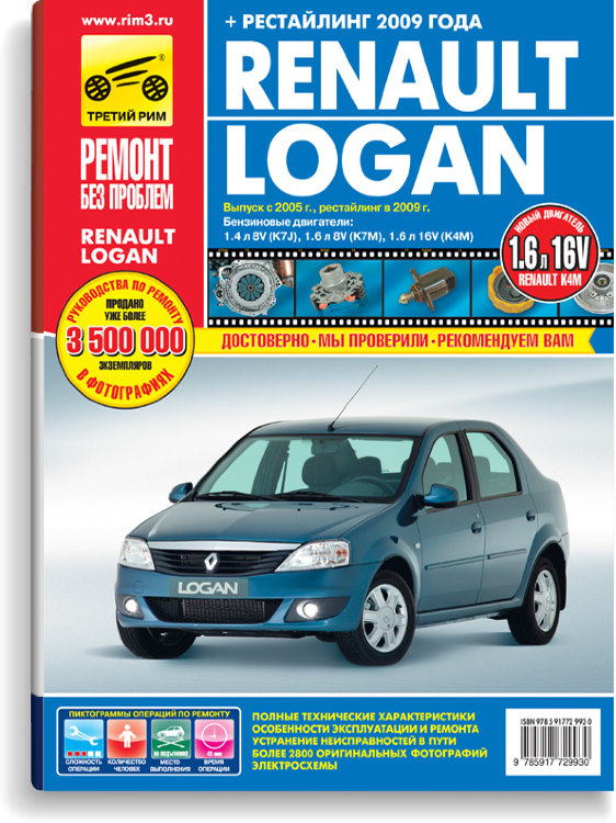Renault Logan (+ )  2005-2009 .         2993